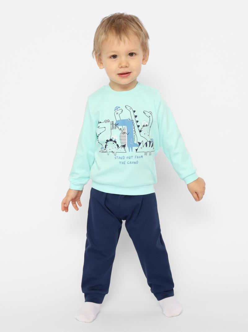 картинка Комплект для мальчика CSNB 90165-43-354 Голубой от магазина детских товаров ALiSa