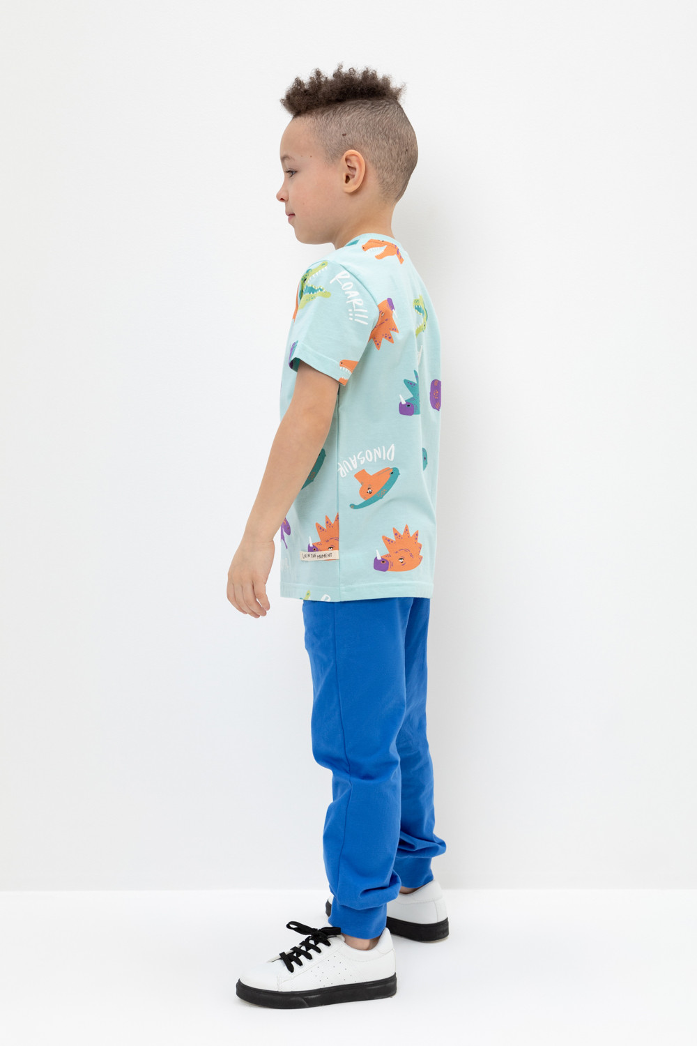 картинка Брюки для мальчика Crockid К 400563 ярко-голубой от магазина детских товаров ALiSa