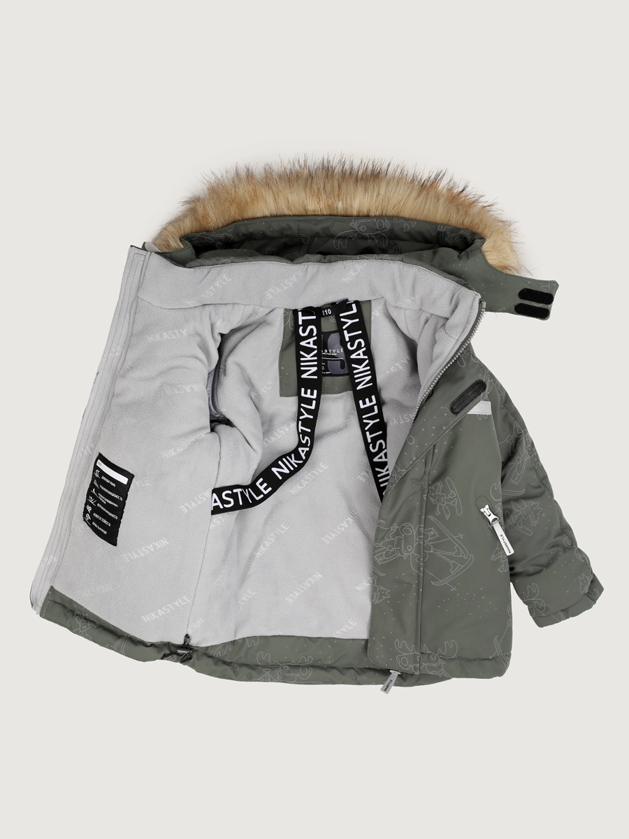 картинка Комплект для мальчика NIKASTYLE 7з0725 Хаки черный от магазина детских товаров ALiSa