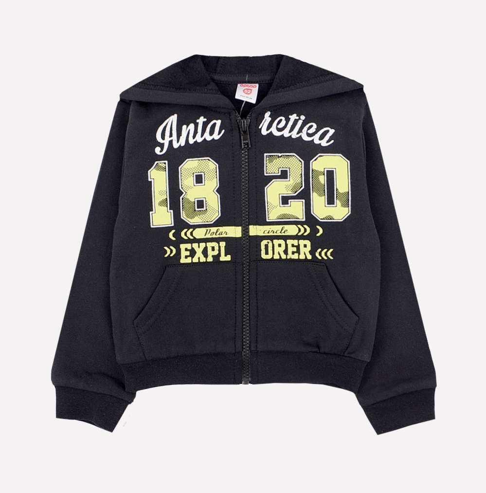 картинка Куртка для мальчика Crockid К 300867 черный от магазина детских товаров ALiSa