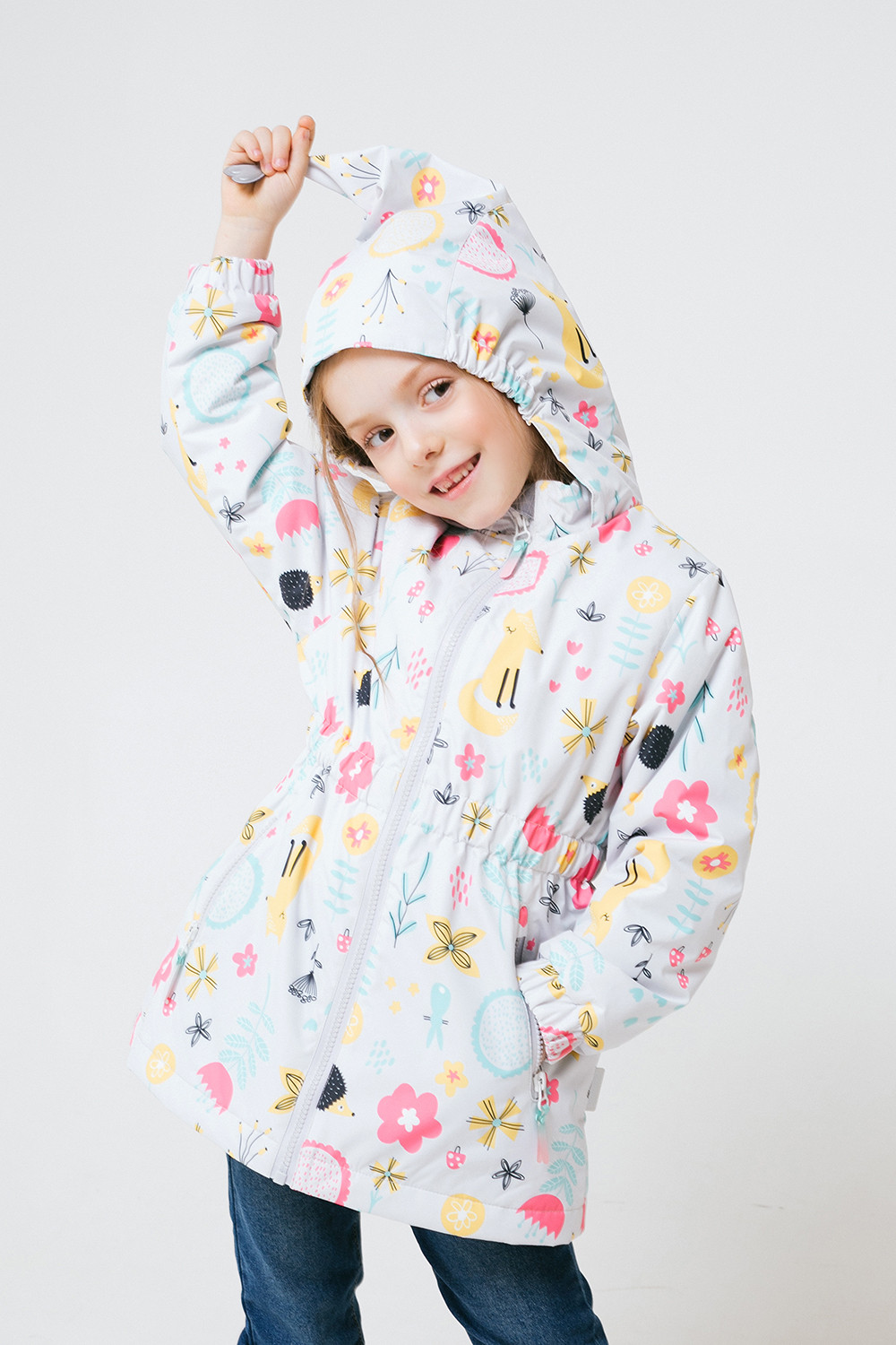 картинка Куртка демисезонная утепленная для девочки Crockid ВК 32096/н/4 УЗГ от магазина детских товаров ALiSa