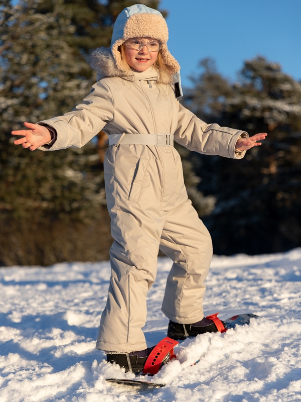 картинка Комбинезон зимний для девочки NIKASTYLE 8з6424 з24 Беж от магазина детских товаров ALiSa