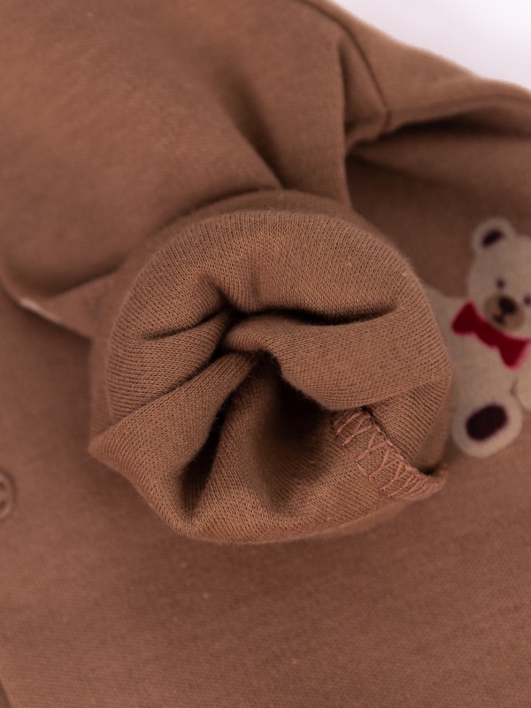 картинка Комбинезон детский Baby Boom BB К270/10007-И(Н) я726 Мишки на кофе от магазина детских товаров ALiSa