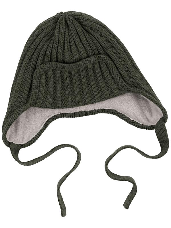 картинка Шапка ушанка утепленная для мальчика NIKASTYLE 11з15924 Полынь от магазина детских товаров ALiSa