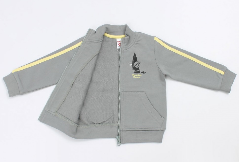 картинка Куртка для мальчика Crockid К 3964 серый к58 от магазина детских товаров ALiSa