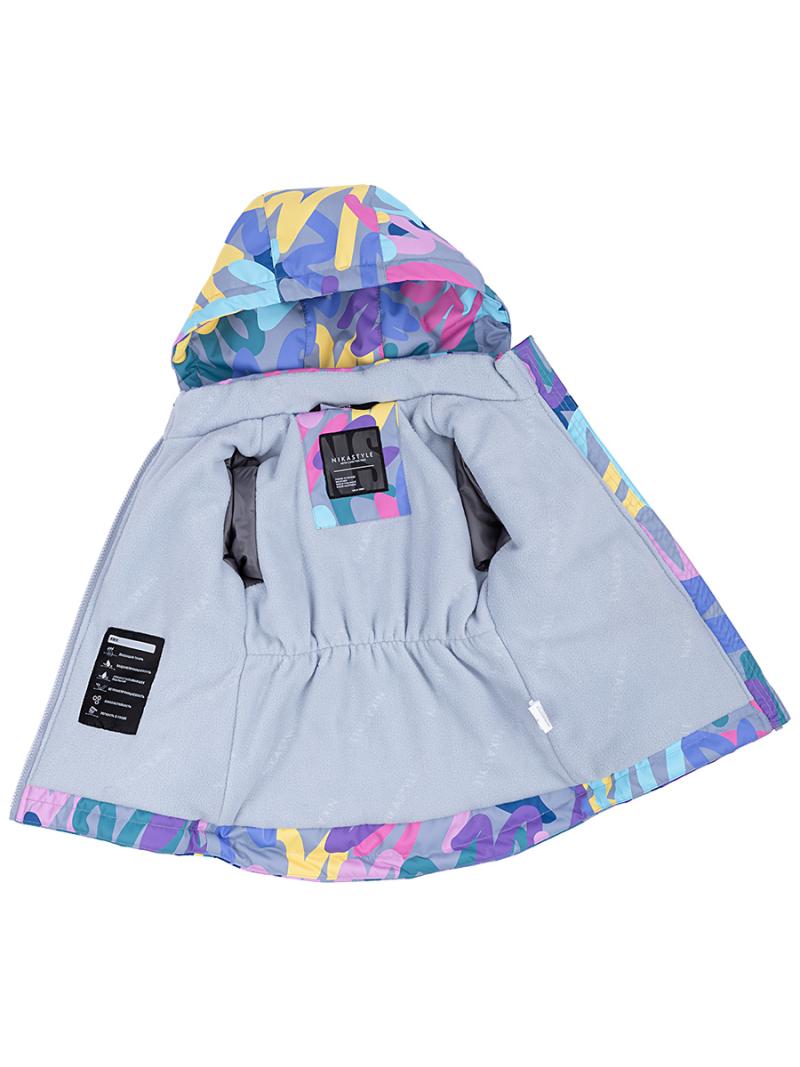 картинка Комплект утепленный для девочки NIKASTYLE 7м0824 розовый серый от магазина детских товаров ALiSa