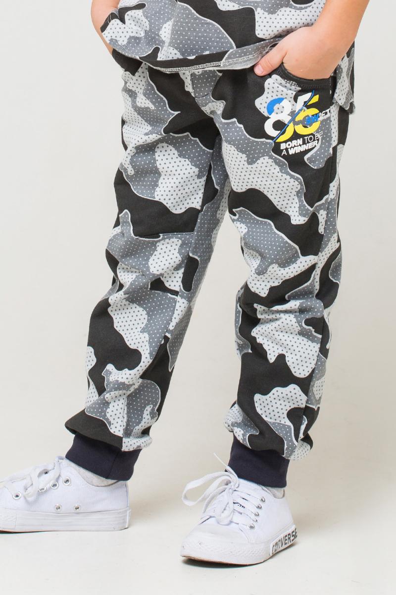 картинка Брюки для мальчика Crockid К 4723 серый, камуфляж к1237 от магазина детских товаров ALiSa