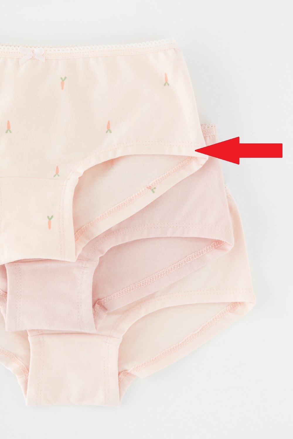 картинка Трусы для девочки Crockid К 1964-3 бледно-персиковый, пыльный персик (морковки) от магазина детских товаров ALiSa