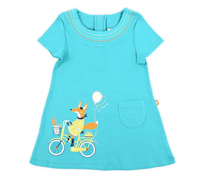 картинка Платье для девочки Crockid К 5399 темный минт1 от магазина детских товаров ALiSa