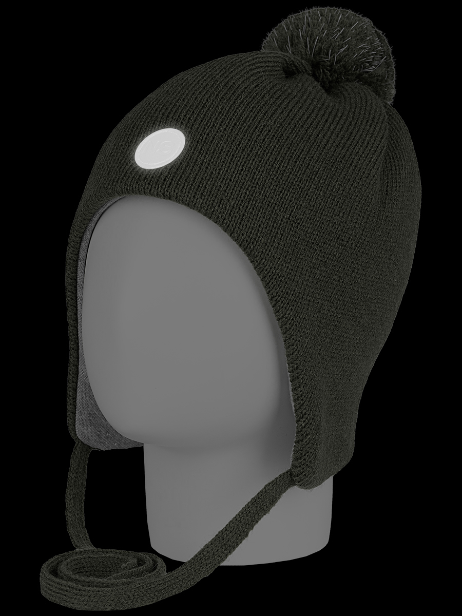 картинка Шапка утепленная для мальчика NIKASTYLE 11з15425 Полынь от магазина детских товаров ALiSa