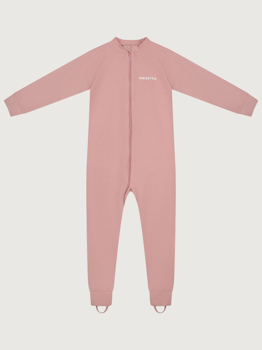 картинка Комбинезон флисовый для девочки NIKASTYLE 8т19025 Розовый от магазина детских товаров ALiSa