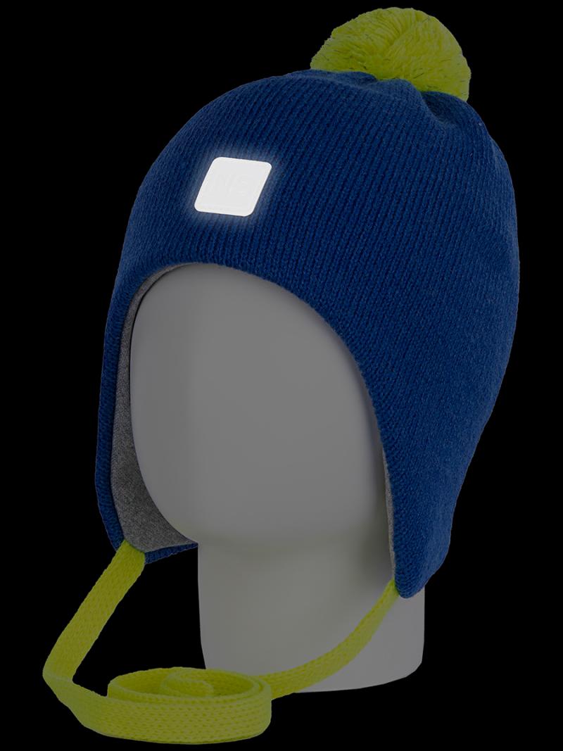 картинка Шапка утепленная для мальчика NIKASTYLE 11з13123 ультрамарин от магазина детских товаров ALiSa