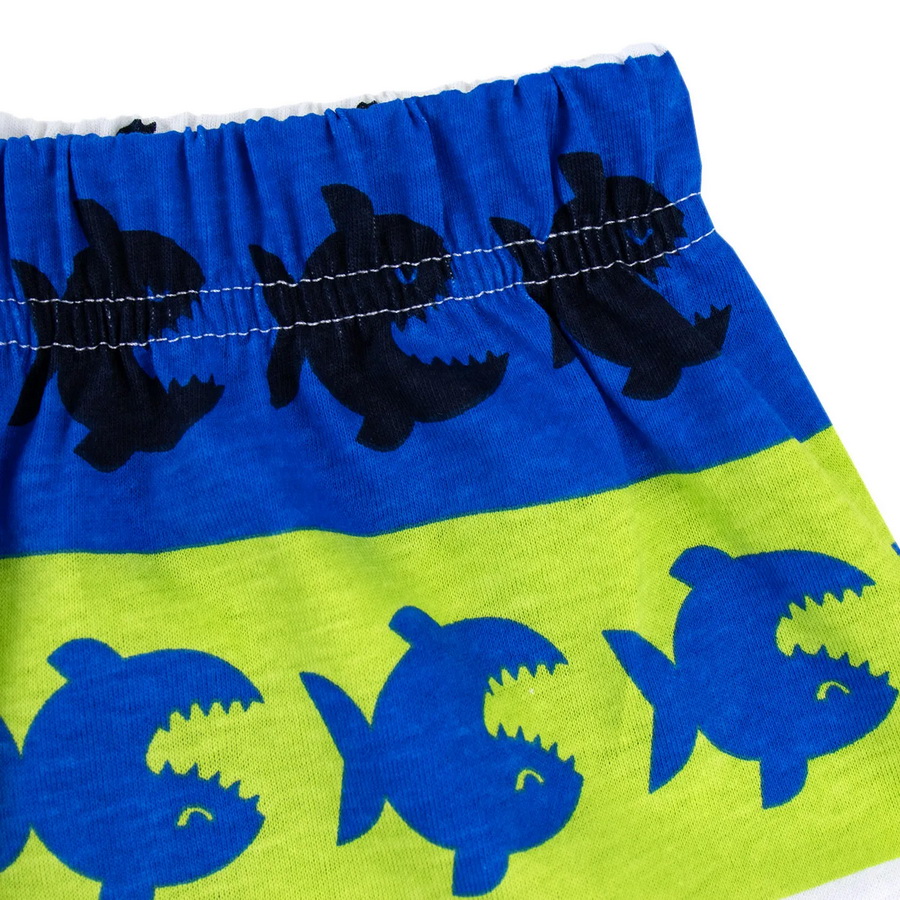 картинка Комплект для мальчика YLA 7941100207 Белый FISH от магазина детских товаров ALiSa