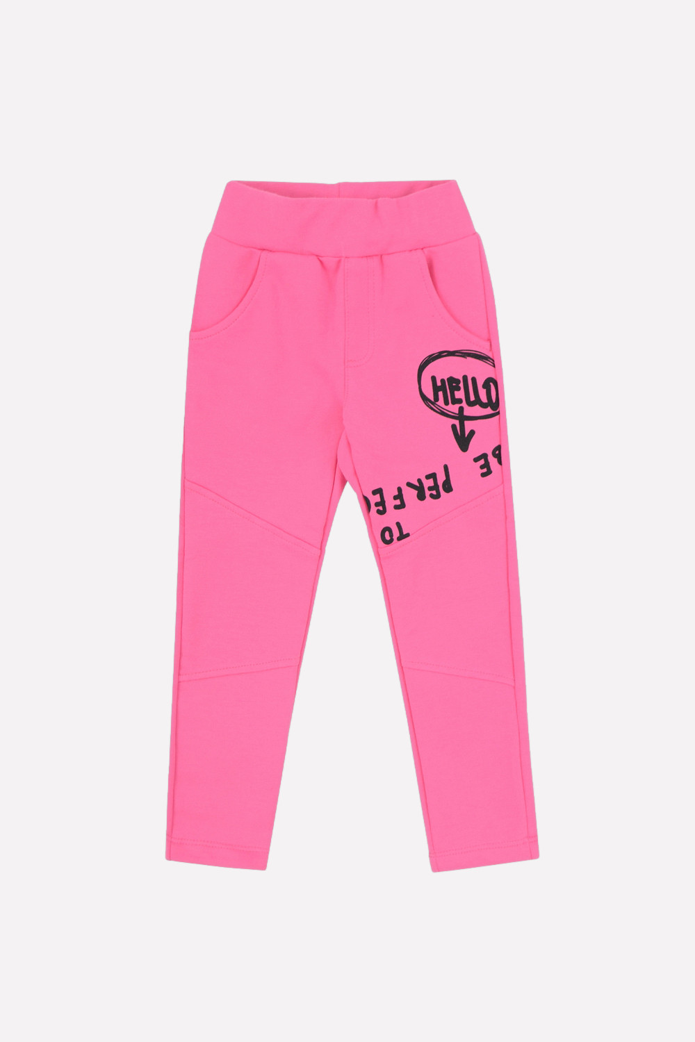 картинка Брюки для девочки Crockid К 400380 клюква от магазина детских товаров ALiSa