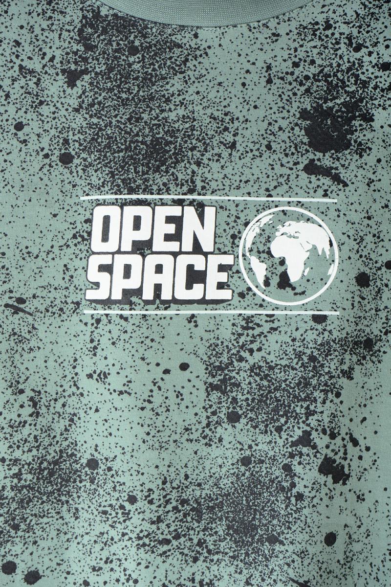 картинка Пижама для мальчика КБ 2812 полынь, темная ежевика от магазина детских товаров ALiSa