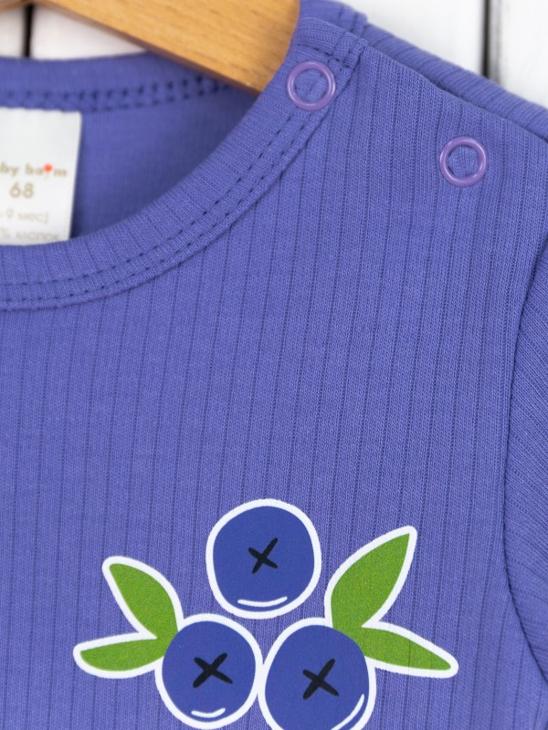 картинка Футболка детская Baby Boom Ф144/1-И я727 Сиреневый от магазина детских товаров ALiSa