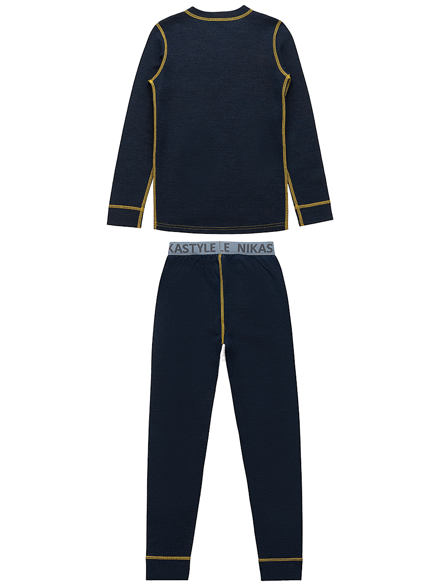 картинка Комплект термо-белья NIKASTYLE 7т11125 Синий меланж от магазина детских товаров ALiSa