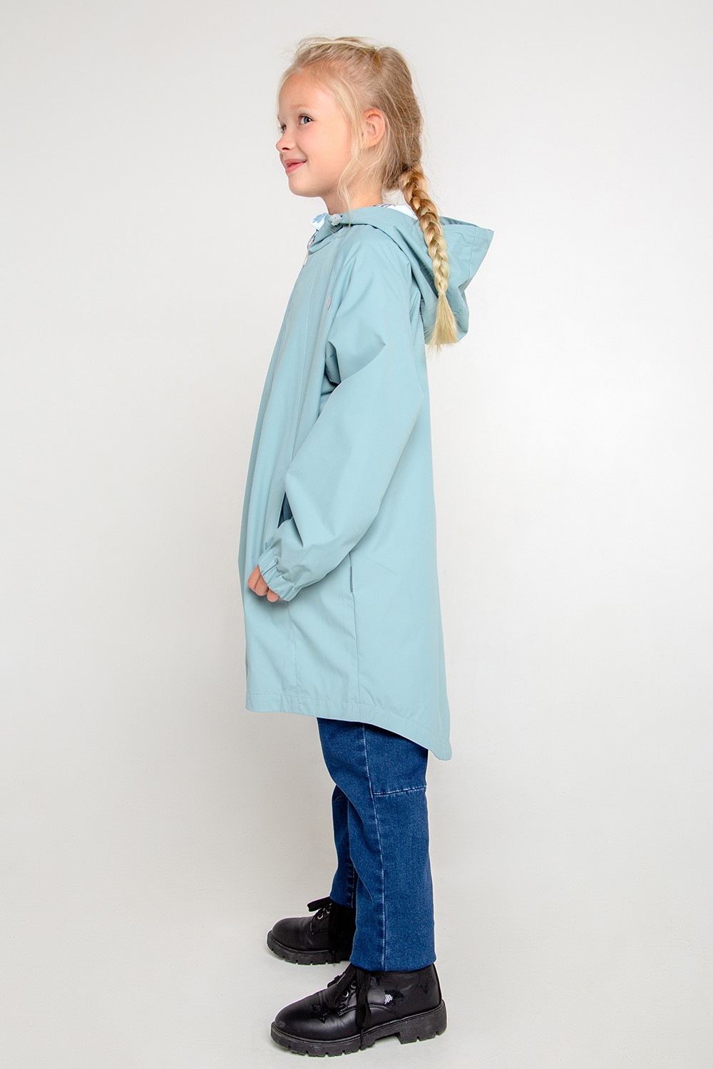 картинка Плащ ветровочный для девочки Crockid ВК 32128/1 ГР от магазина детских товаров ALiSa