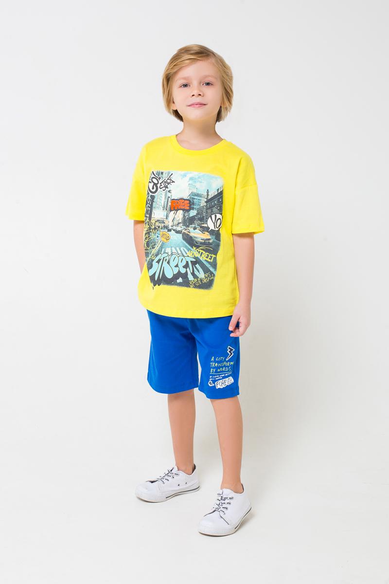 картинка Шорты для мальчика Crockid К 4816 ярко-синий к1247 от магазина детских товаров ALiSa