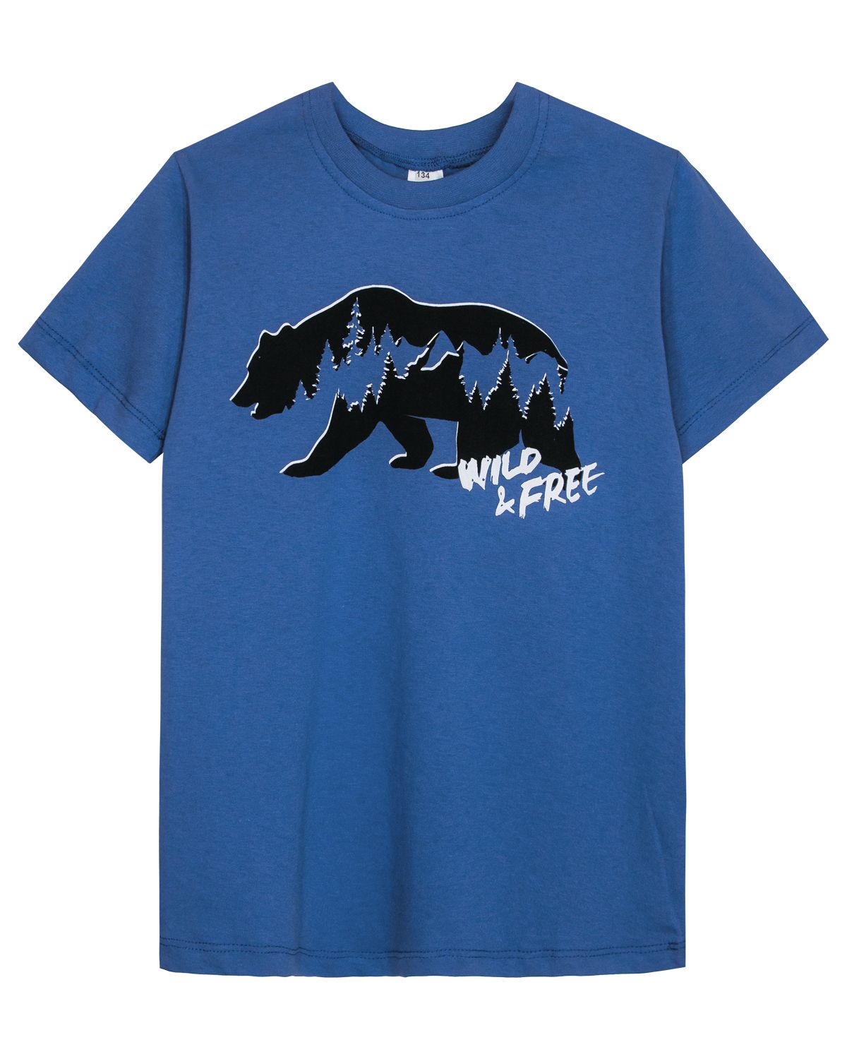 картинка Футболка для мальчика Let's go LG 52320 индиго от магазина детских товаров ALiSa