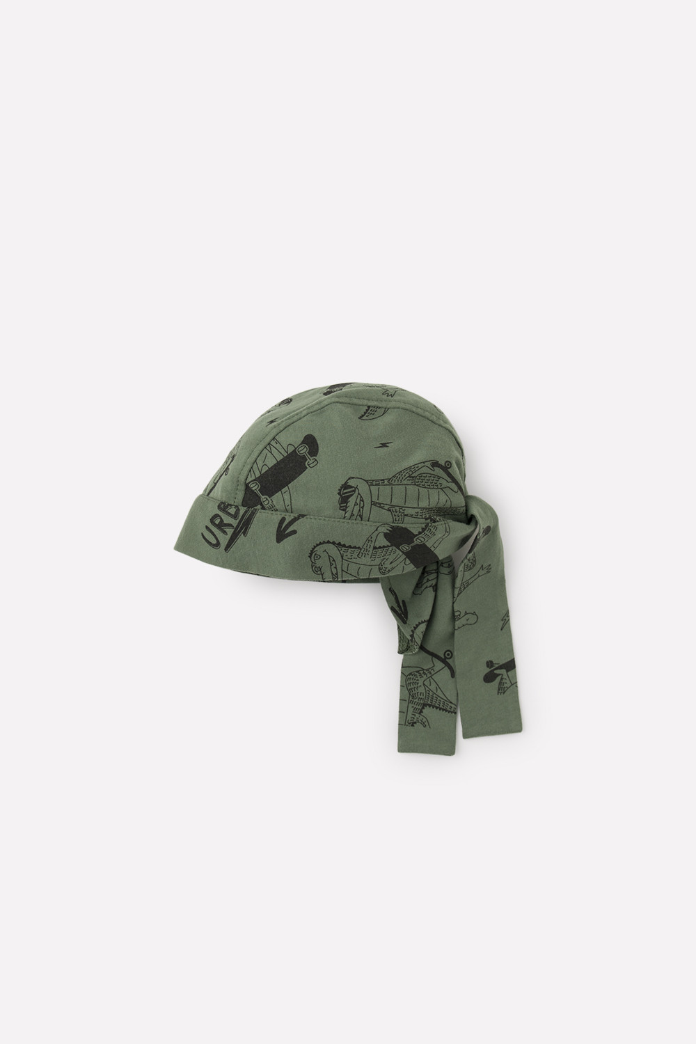 картинка Бандана для мальчика Crockid К 8010 лесной мох, крокодилы к1261 от магазина детских товаров ALiSa