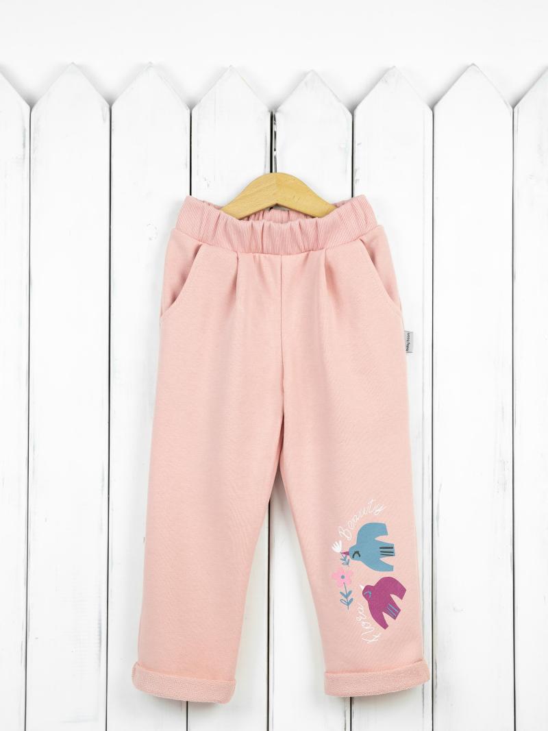 картинка Брюки для девочки Baby Boom П96/1-Ф Б106 Розовый от магазина детских товаров ALiSa