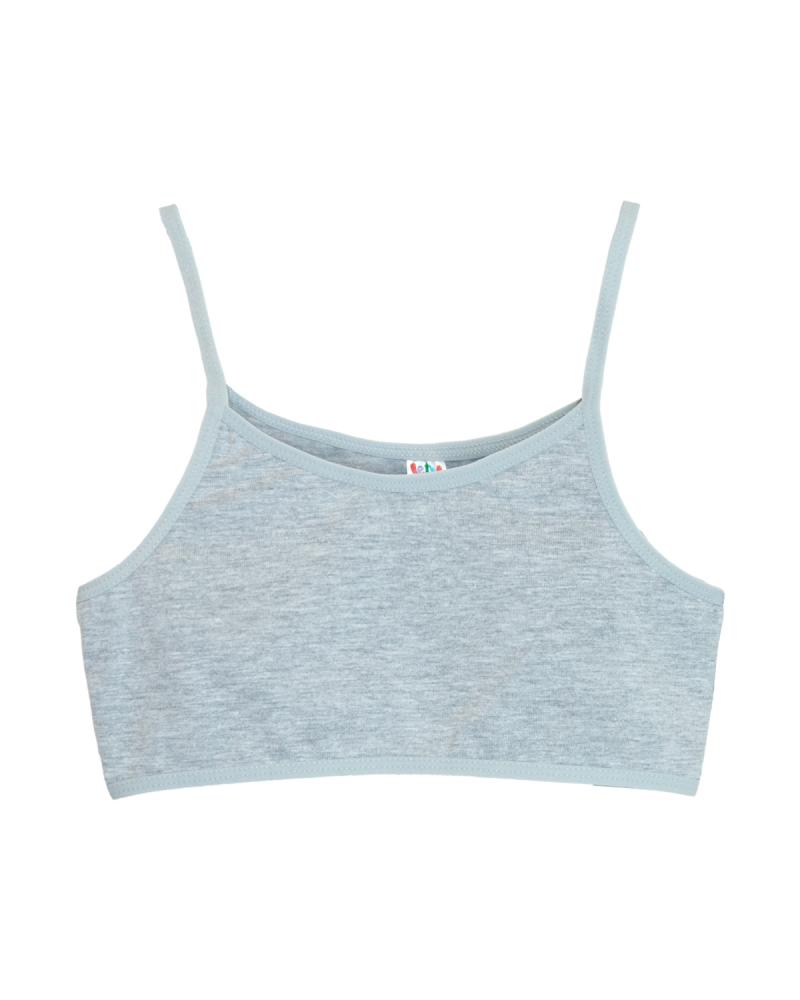 картинка Бюстье для девочки Let's go LG 21183 Серый меланж от магазина детских товаров ALiSa