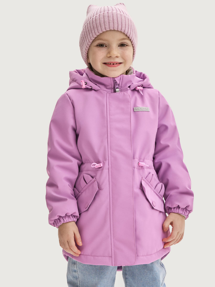 картинка Куртка утеплённая для девочки NIKASTYLE 4м4025 Орхидея от магазина детских товаров ALiSa