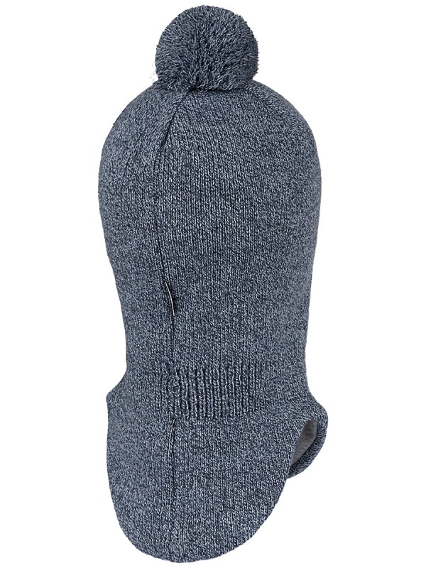 картинка Балаклава утепленная для мальчика NIKASTYLE 10з15224 Серо-голубой от магазина детских товаров ALiSa