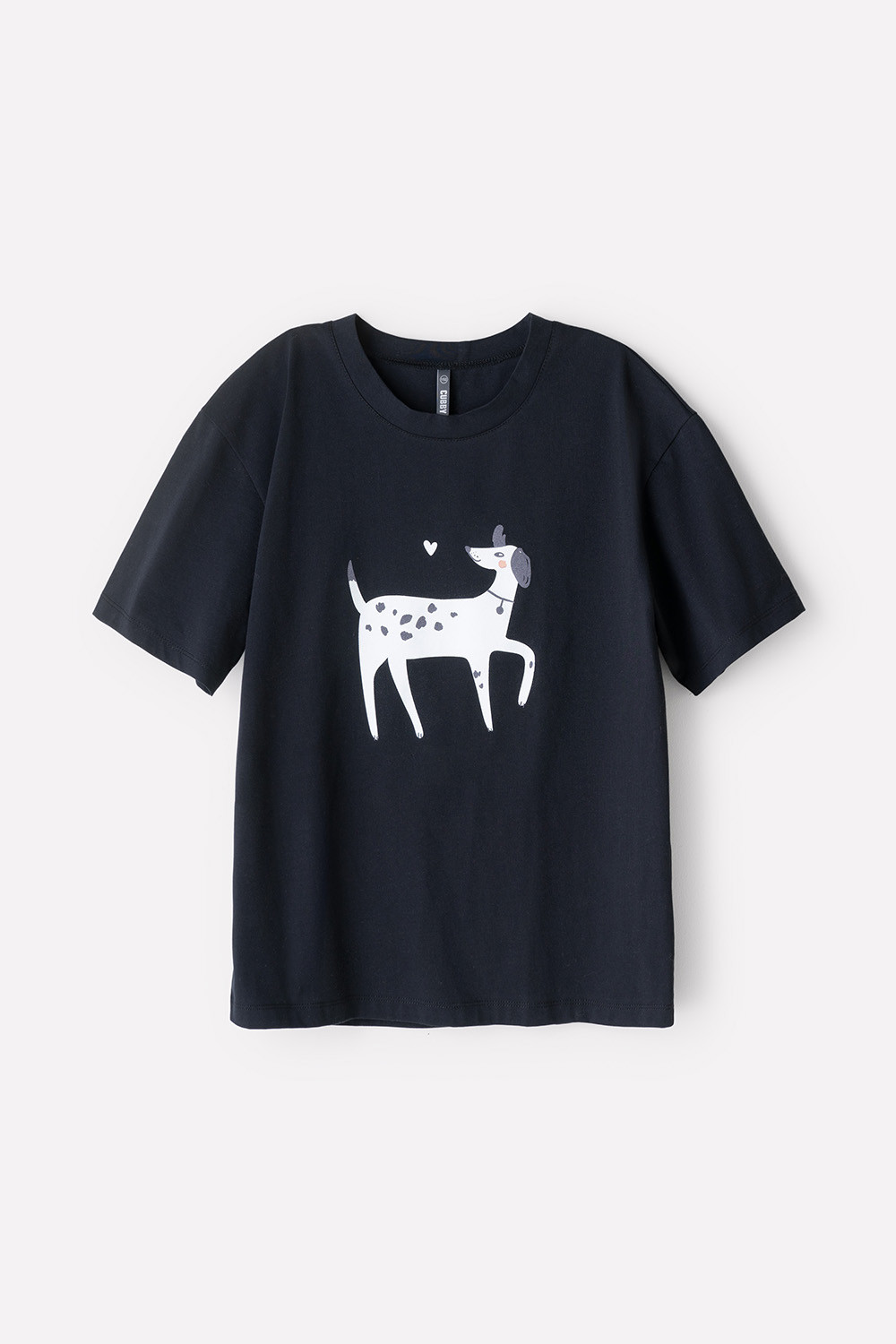 картинка Футболка для девочки КБ 301940 черный к84 от магазина детских товаров ALiSa