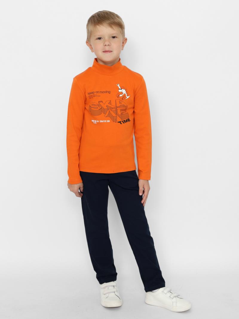 картинка Водолазка для мальчика Cherubino CWKB 63676-29-384 Оранжевый от магазина детских товаров ALiSa