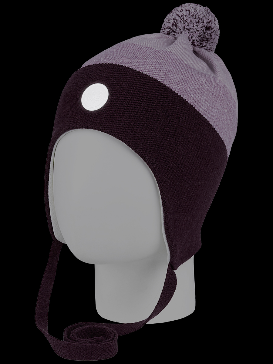 картинка Шапка для девочки NIKASTYLE 11м10424 вишня сухая роза от магазина детских товаров ALiSa