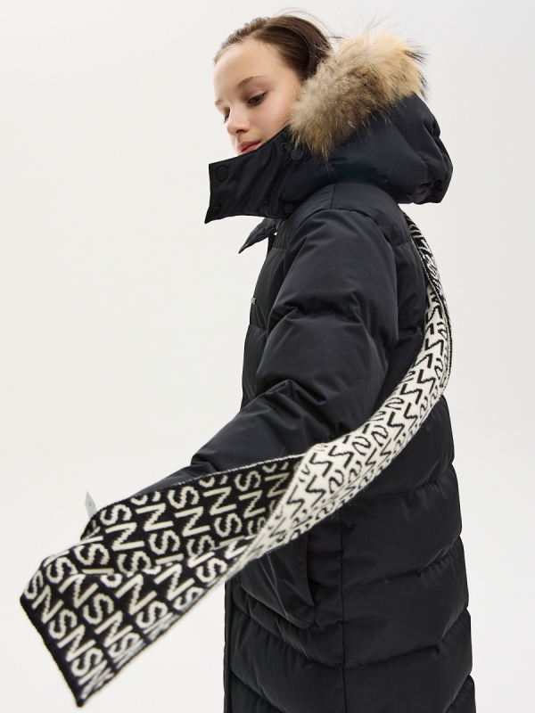 картинка Шарф детский NIKASTYLE 17з16925 Черный от магазина детских товаров ALiSa