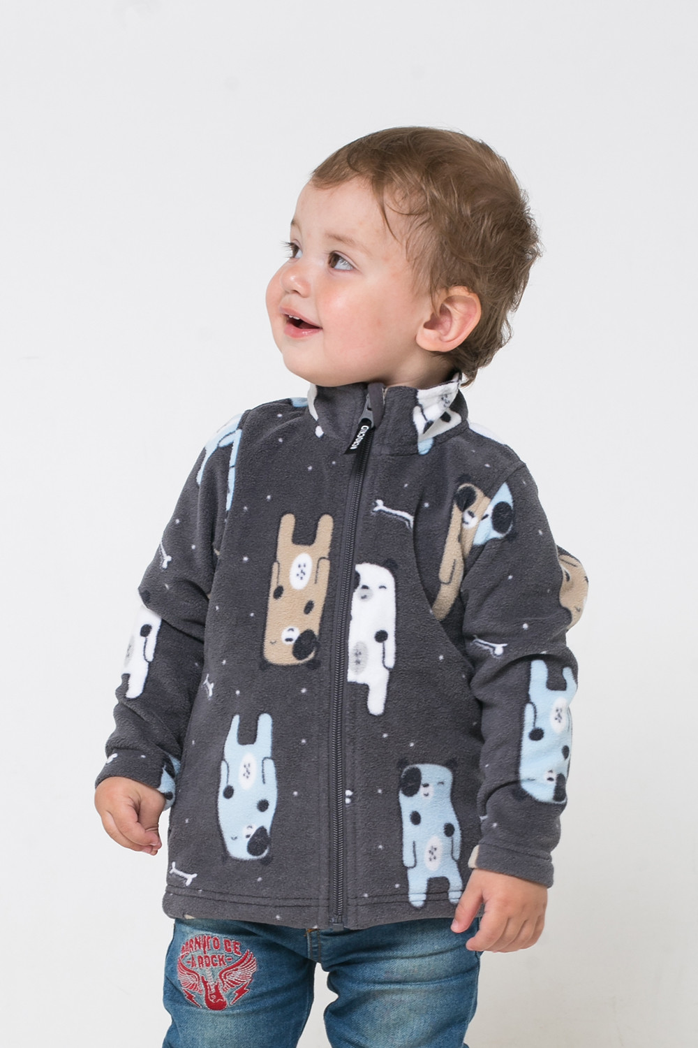 картинка Куртка флисовая для мальчика Crockid ФЛ 34025/н/21 от магазина детских товаров ALiSa