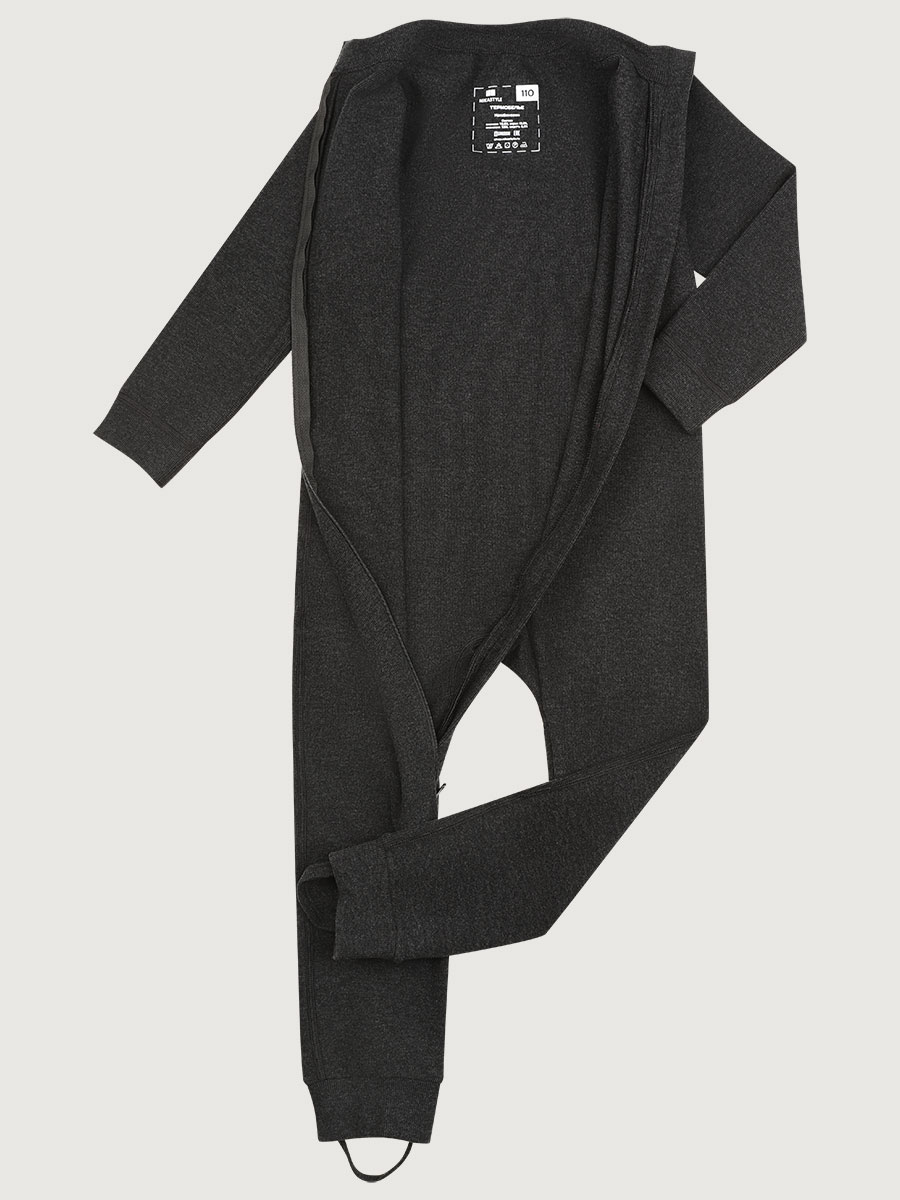 картинка Комбинезон флисовый для мальчика NIKASTYLE 8т19025 Черный от магазина детских товаров ALiSa