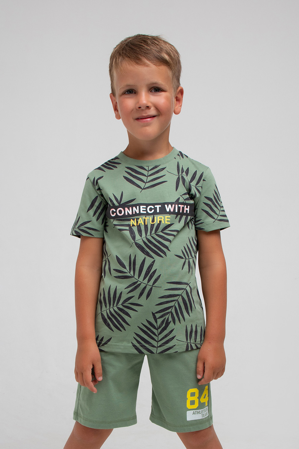 картинка Шорты для мальчика Crockid К 400317 зеленый камень к1279 от магазина детских товаров ALiSa