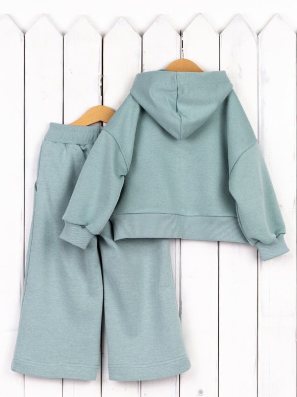 картинка Комплект для девочки Baby Boom КД536/3-Ф Пыльная мята Б118 от магазина детских товаров ALiSa