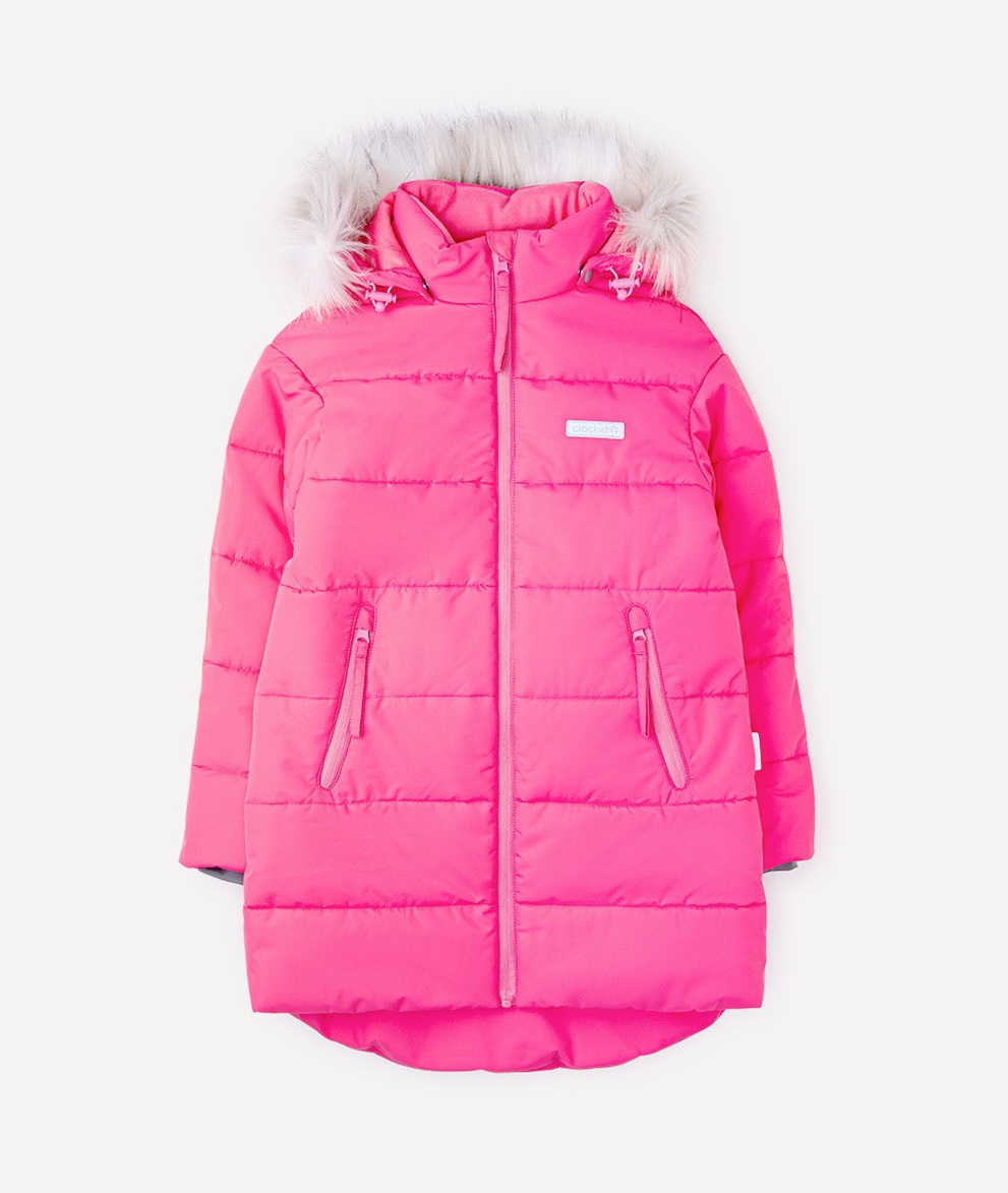 картинка Куртка удлиненная зимняя для девочки Crockid ВК 38054/1 УЗГ от магазина детских товаров ALiSa