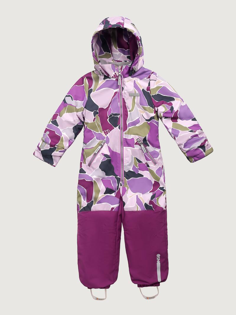 картинка Комбинезон утеплённый для девочки NIKASTYLE 8м1225 Цикламен брусника от магазина детских товаров ALiSa
