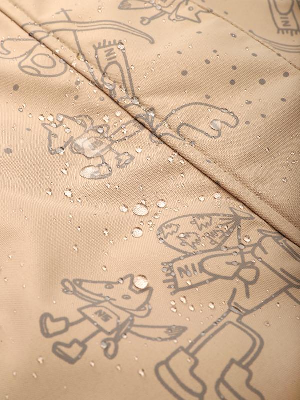 картинка Комбинезон для девочки NIKASTYLE 8з0625 Латте Серый от магазина детских товаров ALiSa