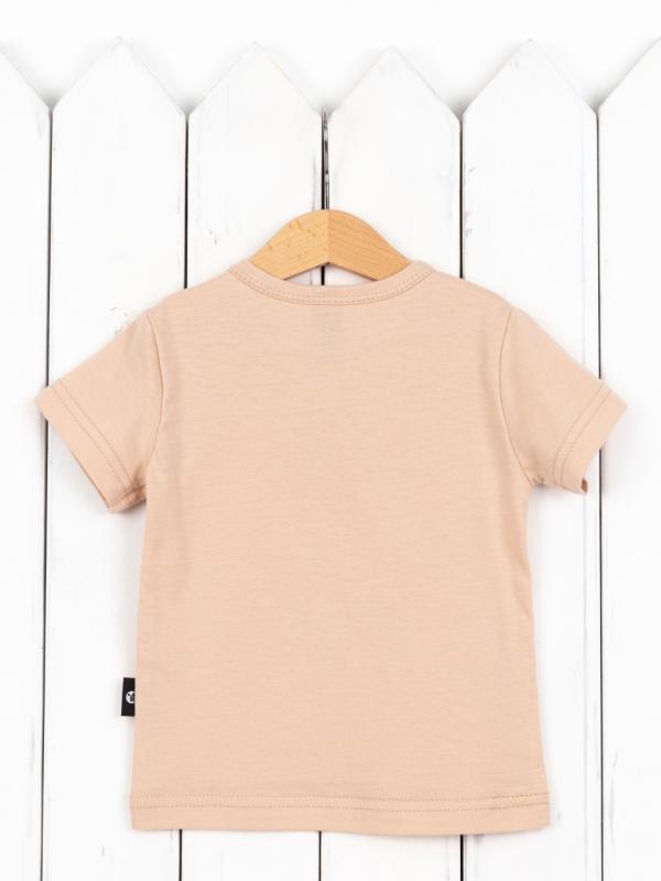 картинка Футболка детская Baby Boom Ф90/9-К Светло-бежевый от магазина детских товаров ALiSa