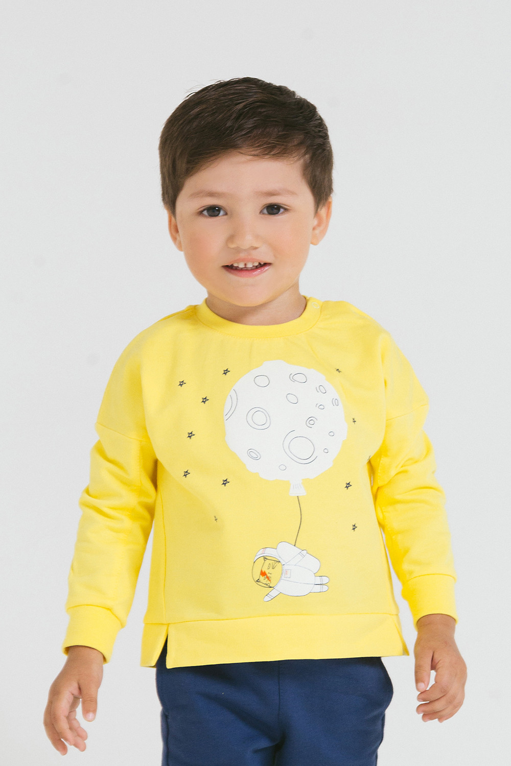 картинка Джемпер для мальчика Crockid КР 300917 сочный лимон к246 от магазина детских товаров ALiSa