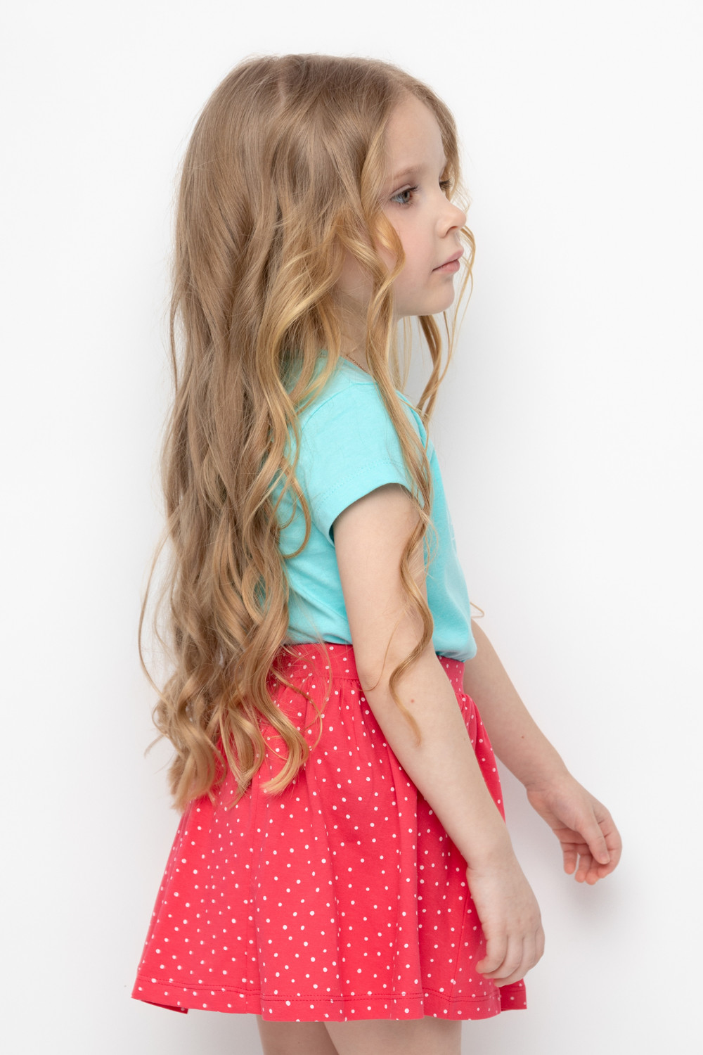 картинка Футболка для девочки Crockid К 301942 аквамарин от магазина детских товаров ALiSa