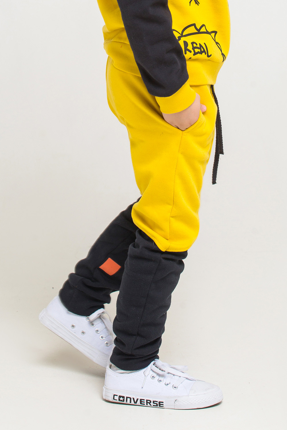 картинка Брюки для мальчика Crockid КР 4756 светло-горчичный к228 от магазина детских товаров ALiSa