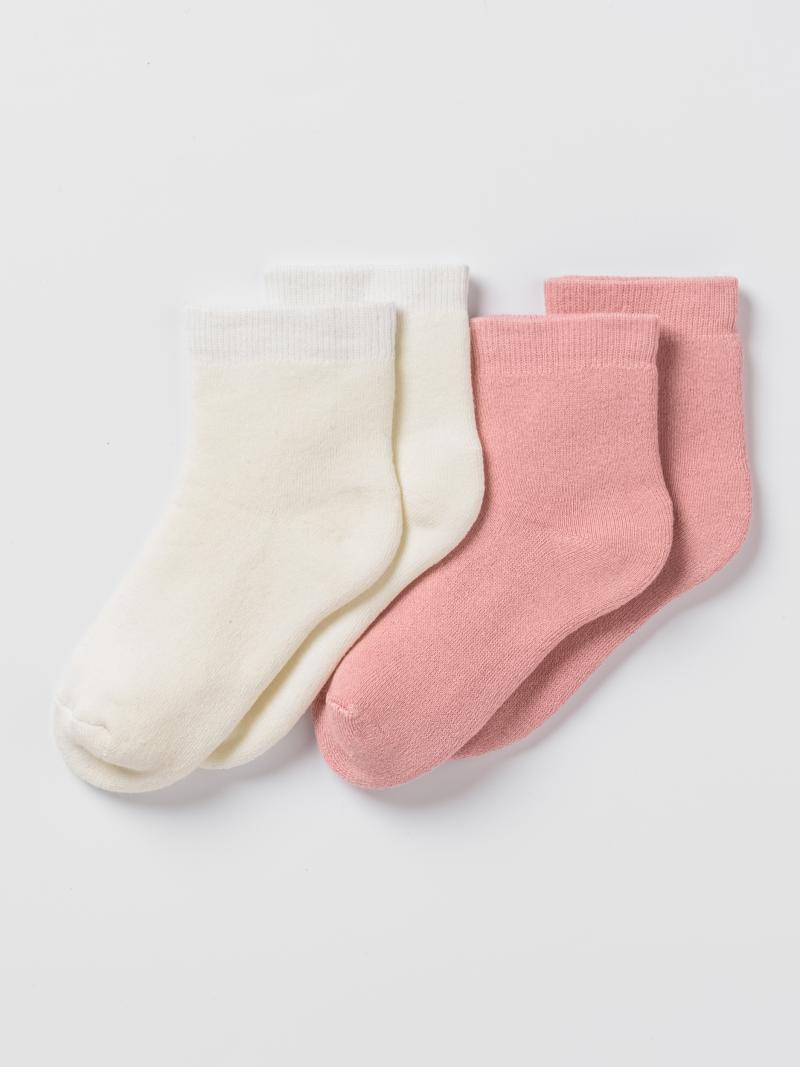 картинка Носки махровые Artie 2 пары 2-3d000m Розовый Молочный от магазина детских товаров ALiSa