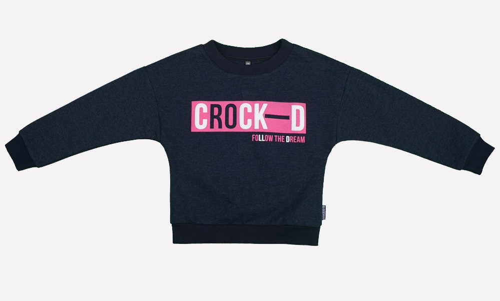 картинка Джемпер для девочки Crockid КР 300521 индиго3 к191 от магазина детских товаров ALiSa