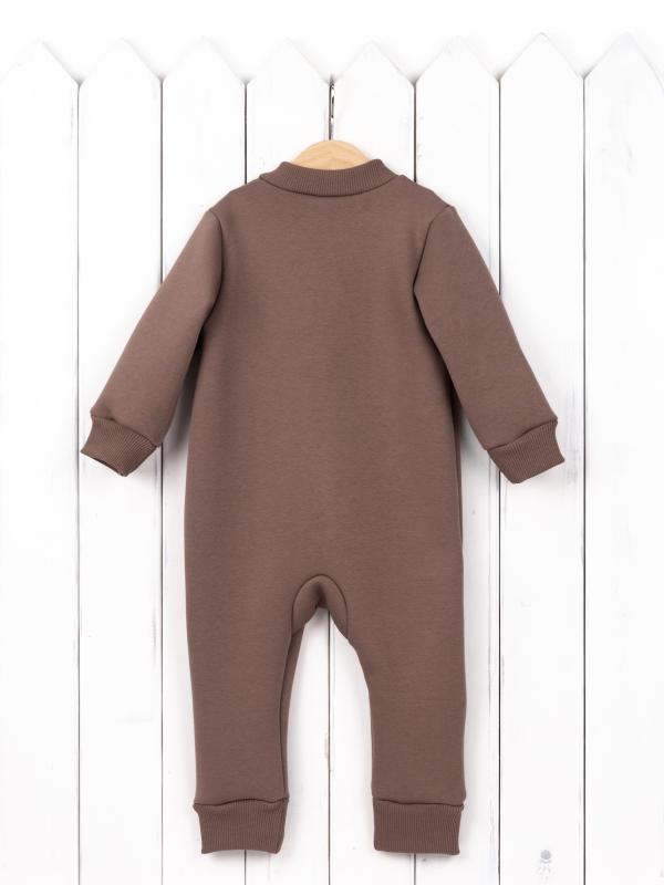 картинка Комбинезон на манжете Baby Boom К381/3-Ф Ёжик тауп-грей от магазина детских товаров ALiSa