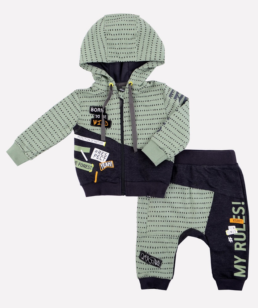 картинка Комплект для мальчика Crockid КР 2546 шерстка на милитари к186 от магазина детских товаров ALiSa
