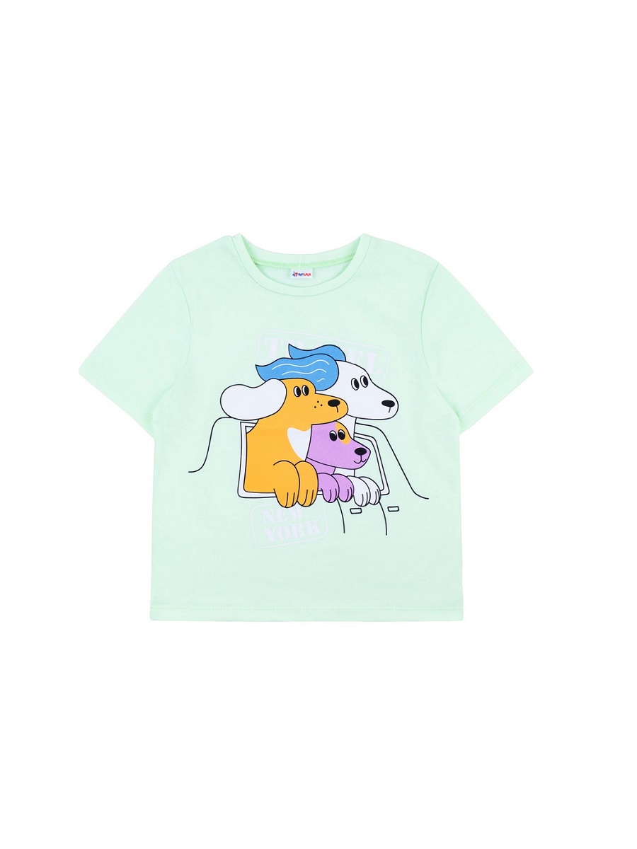 картинка Футболка для девочки Youlala YLA 1360100304 Ментол от магазина детских товаров ALiSa