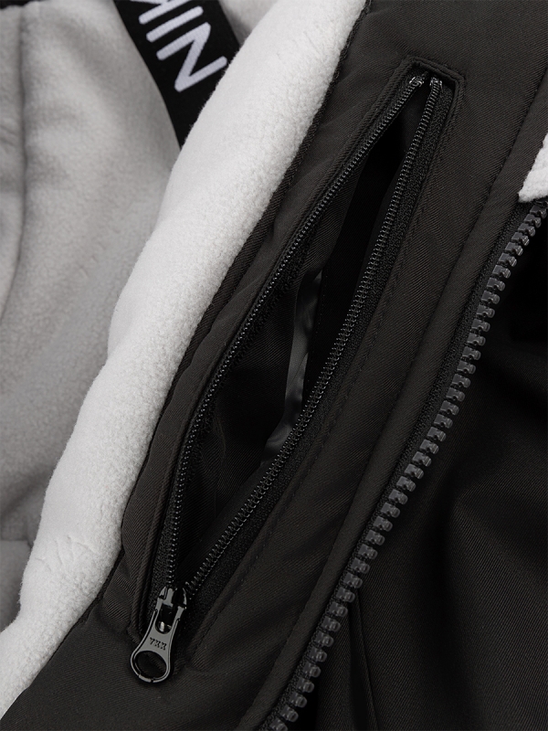 картинка Комбинезон зимний для девочки NIKASTYLE 8з6624 з24 Черный шоколад от магазина детских товаров ALiSa